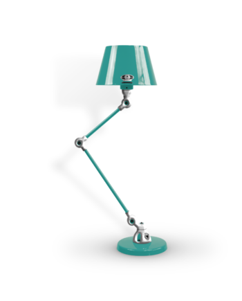 Aicler Aid373 Bordlampe Fra Jield Water Blue Poleret Blank