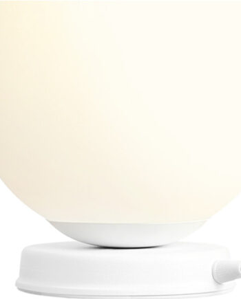 Aldex Ball Bordlampe Hvid ø20