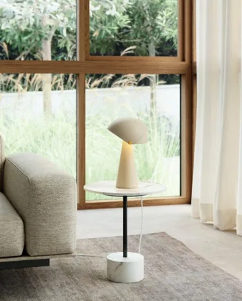 Align Bordlampe Beige