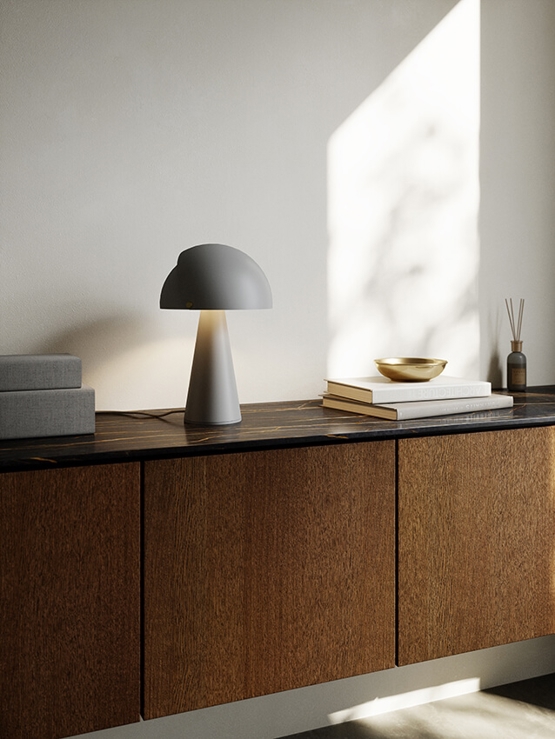 Align Bordlampe Grå