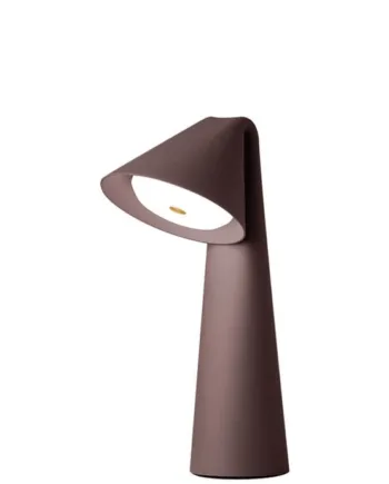 Ami Portable Batterilampe Bordlampe Chocolate Clay