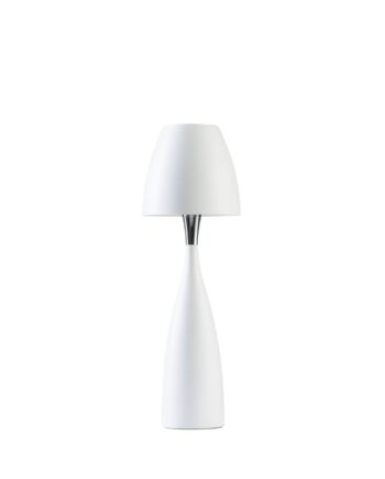 Anemon Bordlampe Medium Mat Hvid Belid