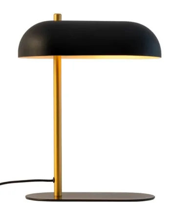 Arch Bordlampe Mat Sort Messing