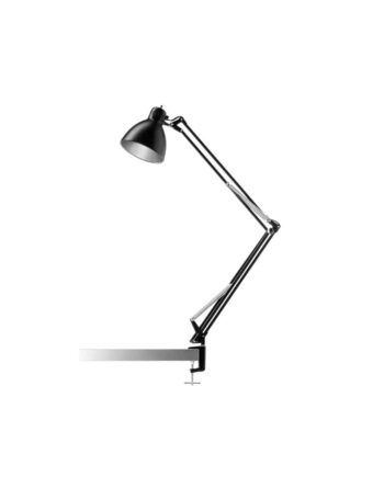 Archi Junior Bordlampe Med Klemme Mat Sort Længe Lager Haves Nordic Living