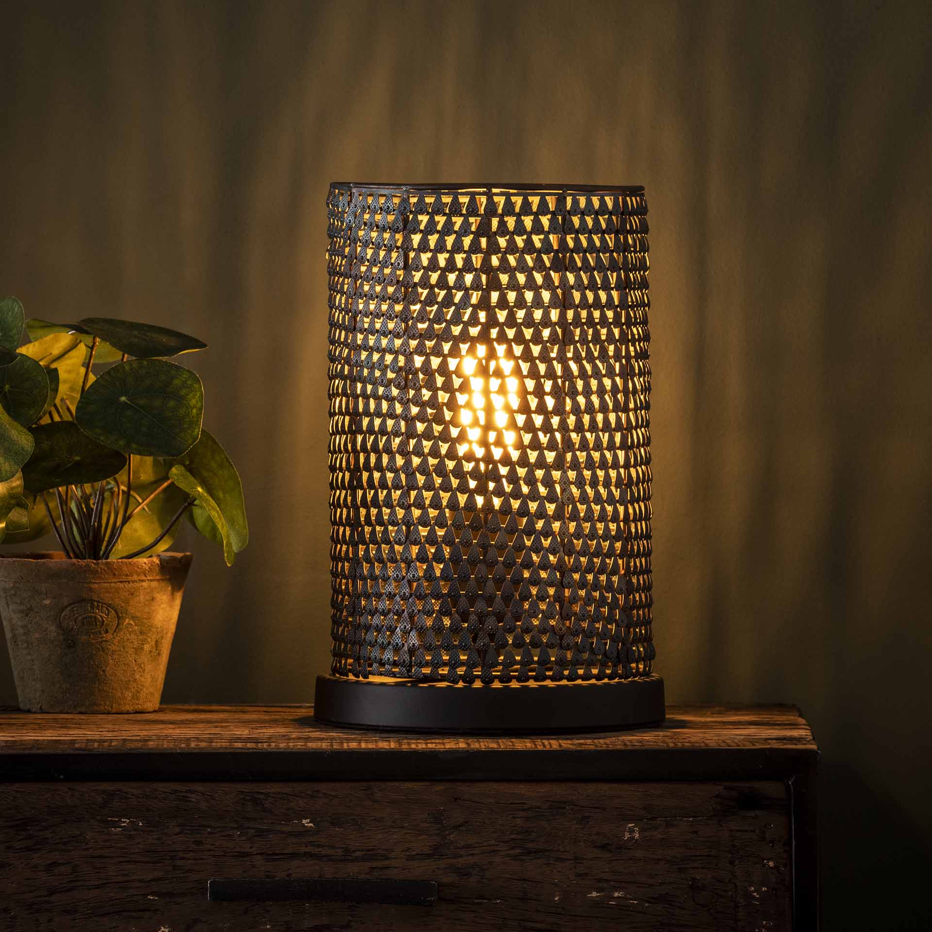 Armor Håndlavet Bordlampe Levering Uden Pære