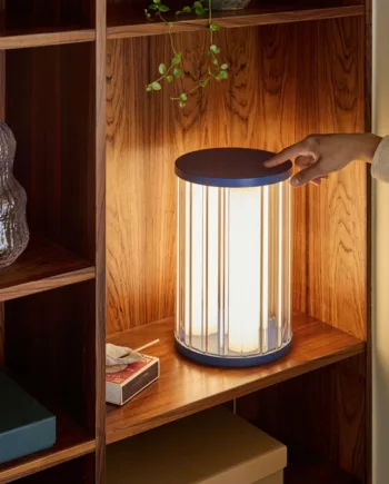 Aru Bordlampe Blå
