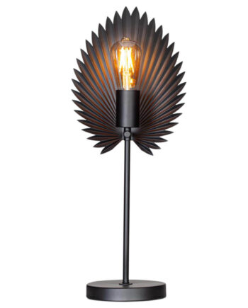 Aruba Bordlampe Fra Rydns Mat Sort