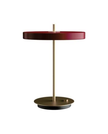 Asteria Bordlampe Rød Umage