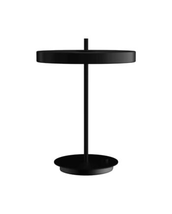 Asteria Bordlampe Sort Sort Base Umage