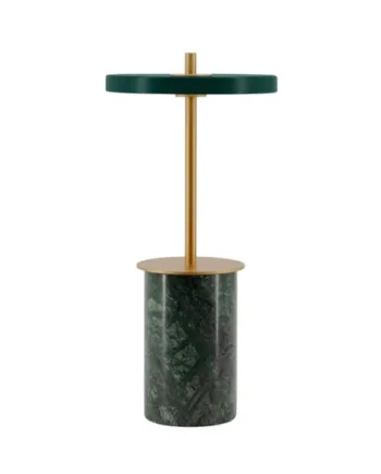 Asteria Move Mini Batteri Bordlampe Grøn Marmor