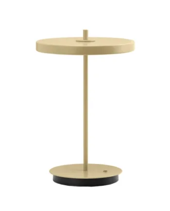 Asteria Move Monochrome Batteri Bordlampe Butter Gul