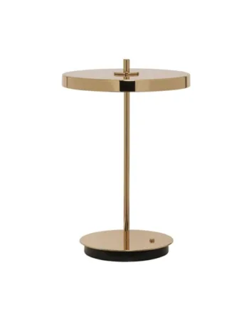 Asteria Move Monochrome Batteri Bordlampe Messing