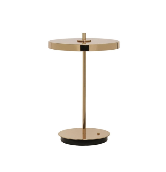Asteria Move Monochrome Batteri Bordlampe Messing