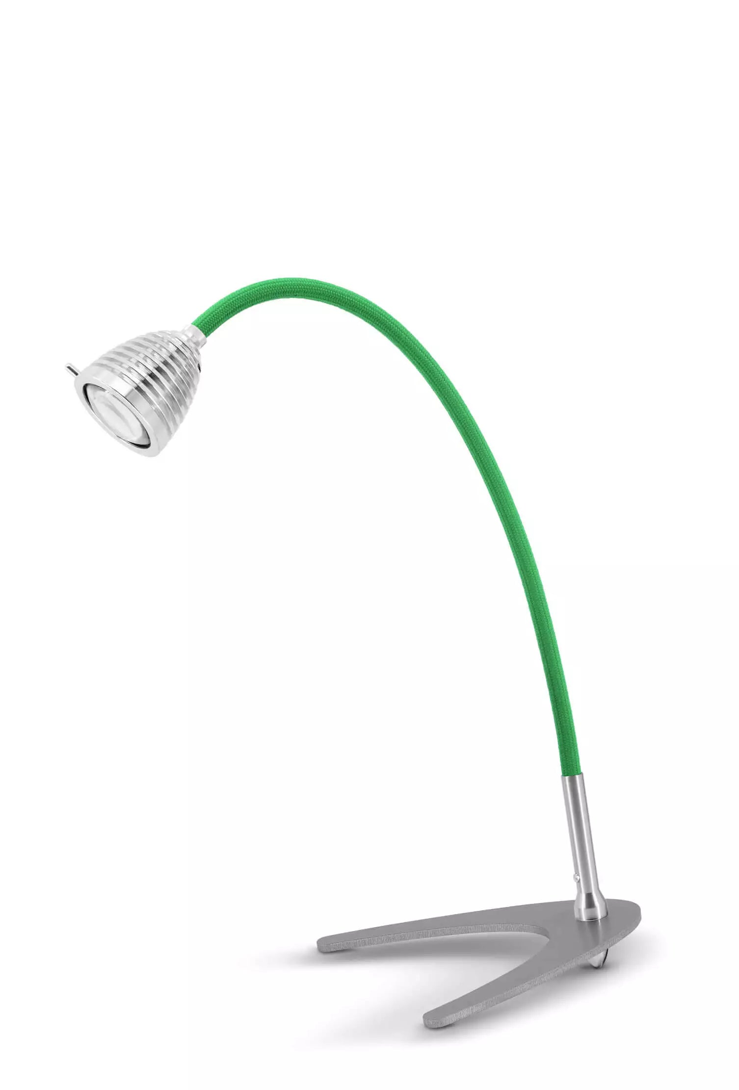 Athene Bordlampe Less More Aluminium Grøn