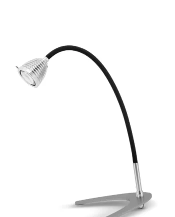 Athene Bordlampe Less More Aluminium Sort