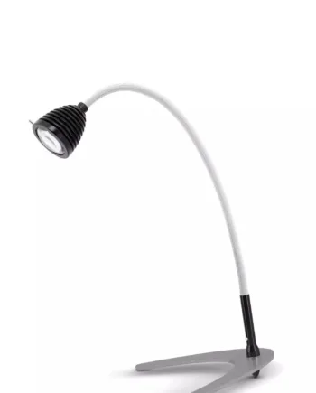 Athene Bordlampe Less More Mat Sort Hvid