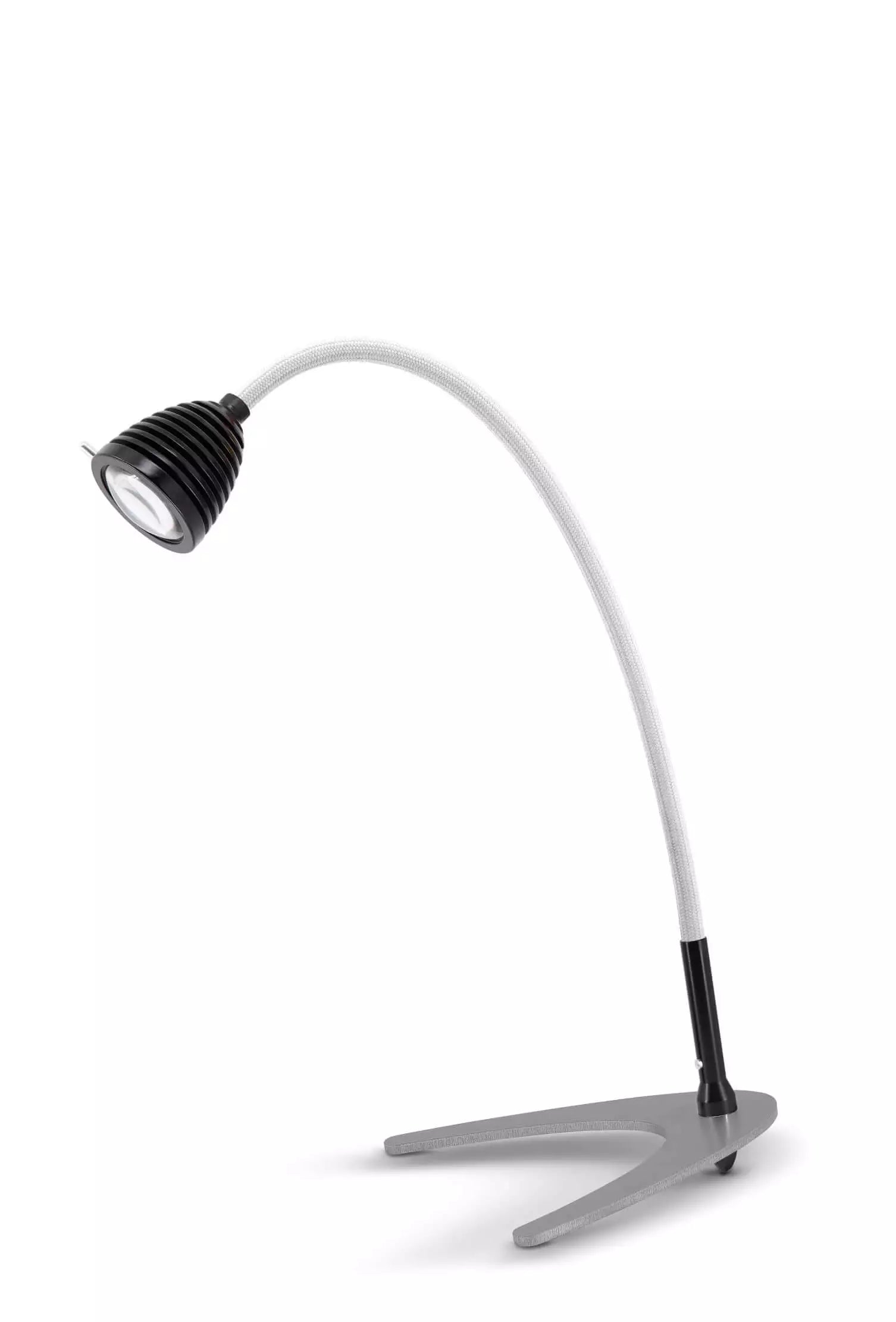 Athene Bordlampe Less More Mat Sort Hvid