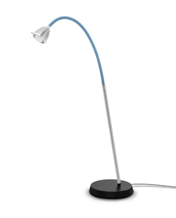 Athene Tl3 Bordlampe Less More Aluminium Blå