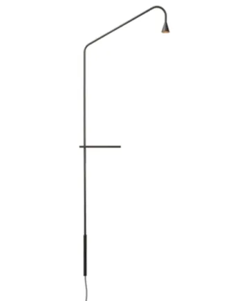 Austere Bordlampe Bruneret Brun Sort