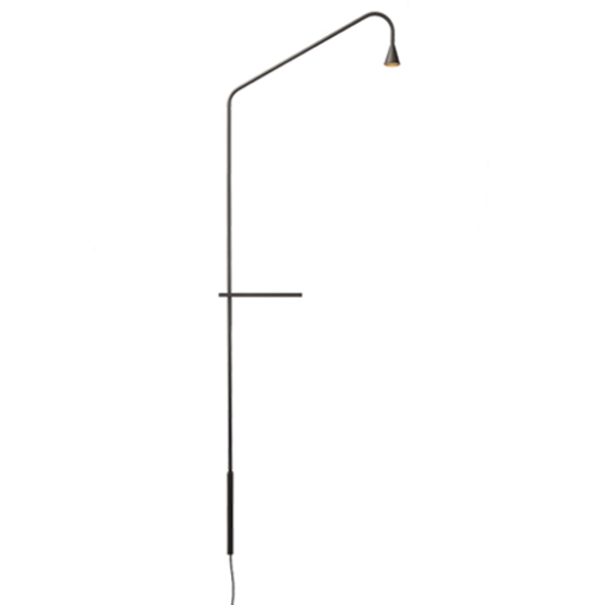Austere Bordlampe Bruneret Brun Sort