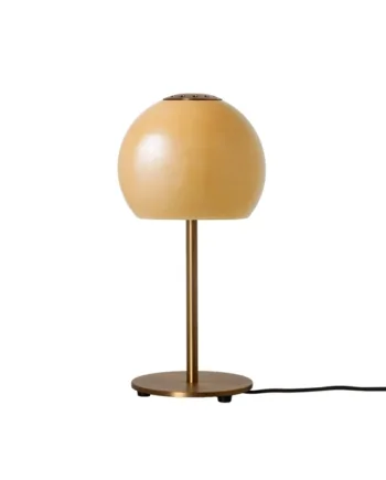 Ball Glass Bordlampe Amber