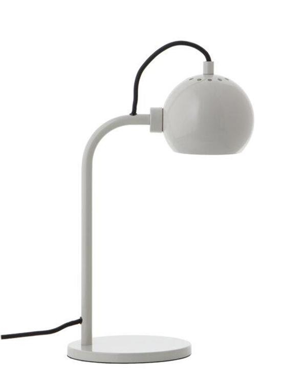 Ball Single Bordlampe Blank Pale Grey