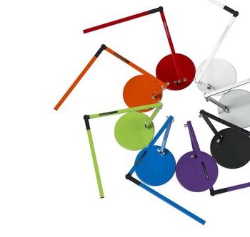 Bar Mini Bordlampe Rød Koncept Bordfod