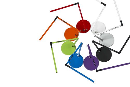 Bar Mini Bordlampe Rød Koncept Bordfod