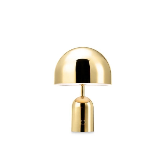 Bell Portable Bordlampe Batterilampe Guld