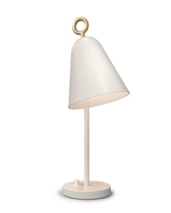 Bella Bordlampe Hvid Herstal