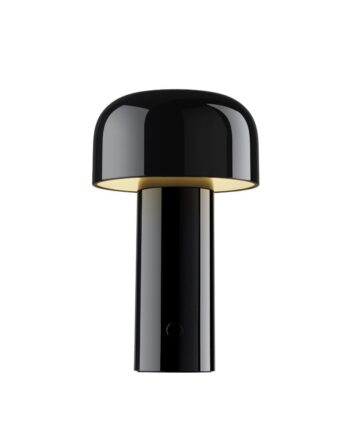 Bellhop Transportabel Bordlampe Blank Sort Flos