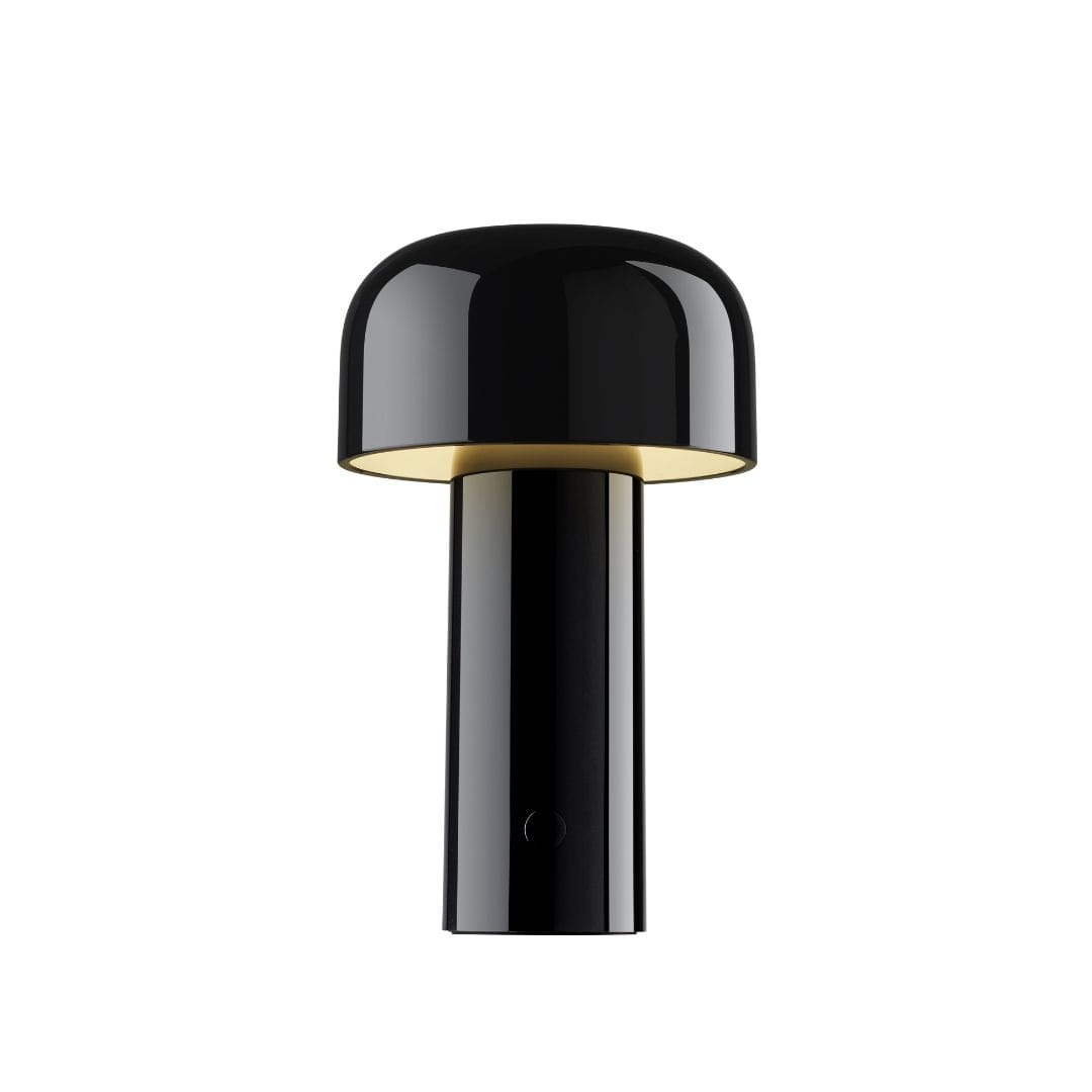 Bellhop Transportabel Bordlampe Blank Sort Flos