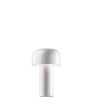 Bellhop Transportabel Bordlampe Hvid Flos