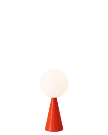 Bilia Bordlampe Fontana Arte Højde Rød
