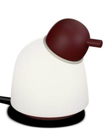 Bird Bordlampe Dark Red Sand Opal Belid