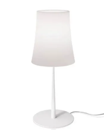 Birdie Easy Grande Bordlampe Hvid