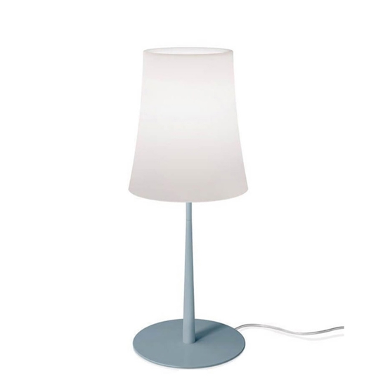 Birdie Easy Piccola Bordlampe Blå
