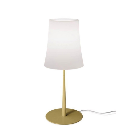 Birdie Easy Piccola Bordlampe Gul