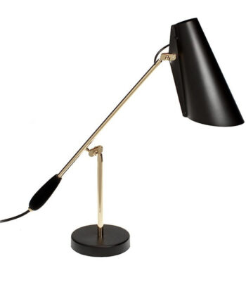 Birdy Table Bordlampe Flere Farver Northern Lighting Mat Sort Messing