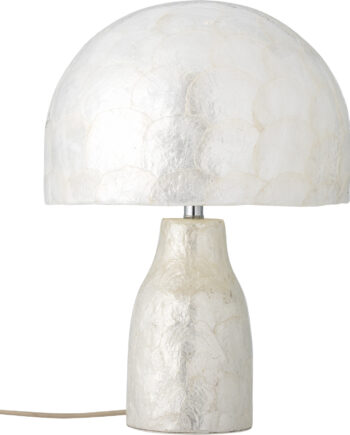 Bloomingville Adria Bordlampe Natur Mother Pearl E27