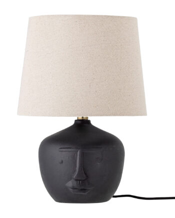 Bloomingville Matheo Bordlampe Sort Terrakotta