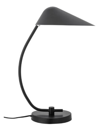 Bloomingville Nisella Bordlampe Sort Metal L34xh50xb24