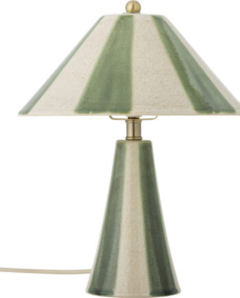 Bloomingville Olive Bordlampe Grøn Stentøj Keramik