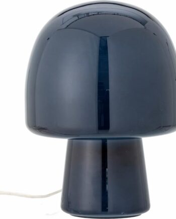 Bloomingville Paddy Bordlampe Blå Glas