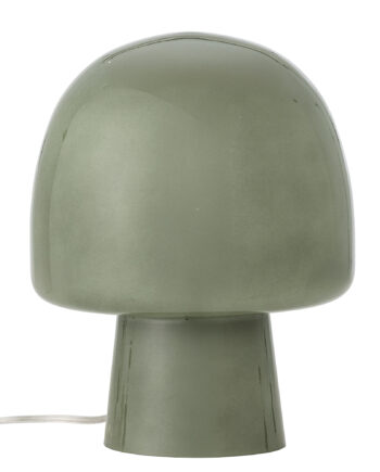 Bloomingville Paddy Bordlampe Grøn Glas D20xh26