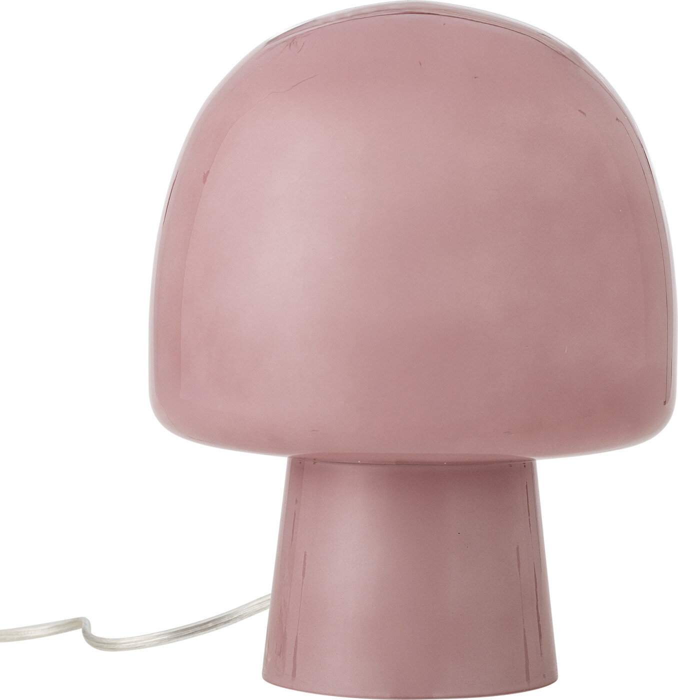 Bloomingville Paddy Bordlampe Rosa Glas E14 H26