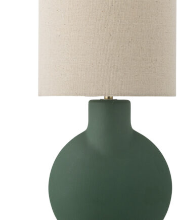 Bloomingville Sergio Bordlampe Med Skærm Grøn Keramik