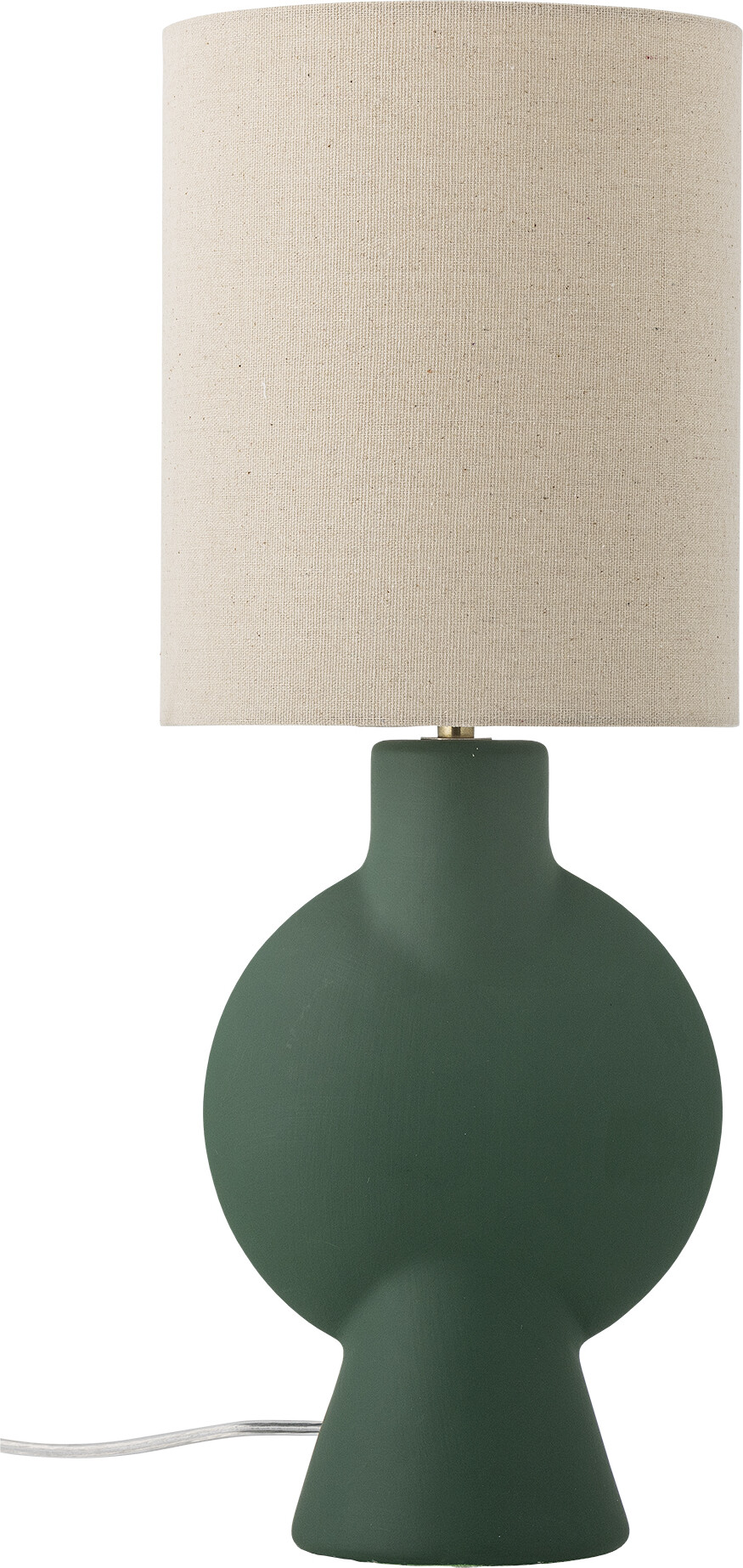 Bloomingville Sergio Bordlampe Med Skærm Grøn Keramik