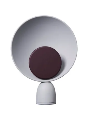 Blooper Bordlampe Askegrå Figen Lilla