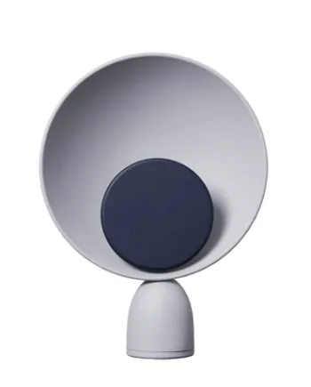 Blooper Bordlampe Askegrå Navy Blå